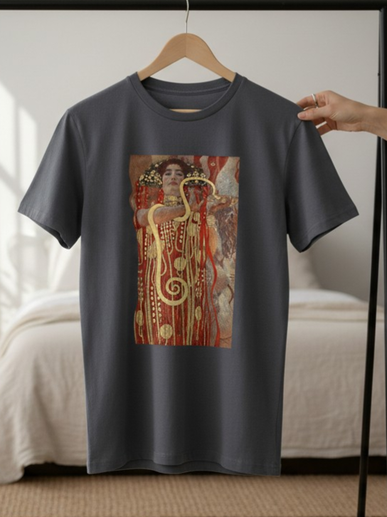 Gustav Klimt - Hygieia Greek Goddess of Health Tee