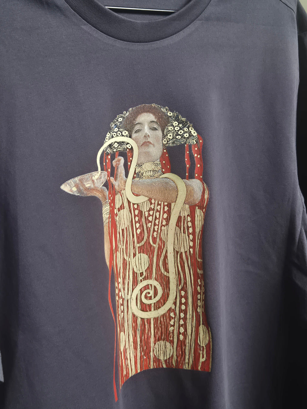 Gustav Klimt - Hygieia Greek Goddess of Health Tee