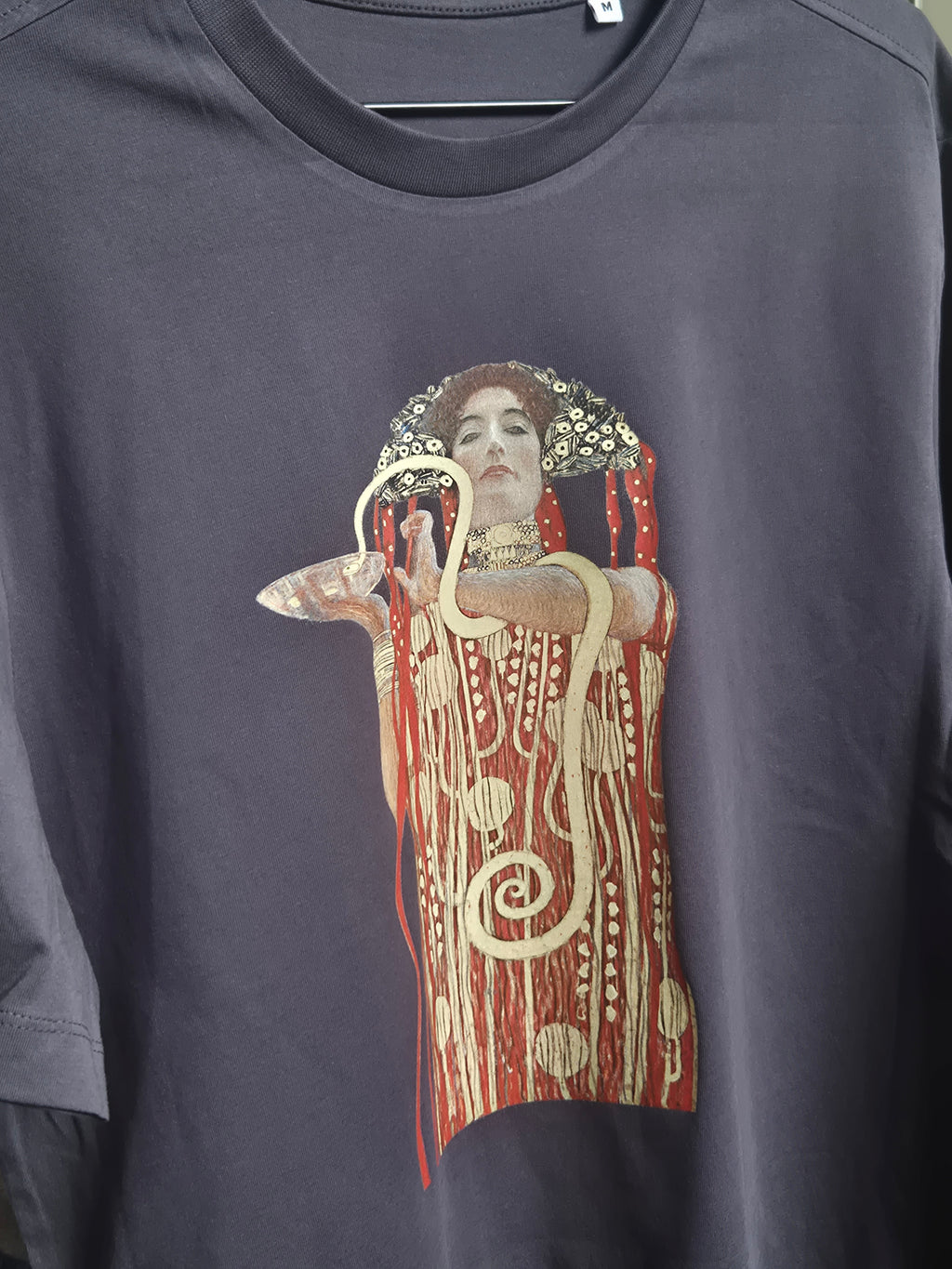Gustav Klimt - Hygieia Greek Goddess of Health Tee
