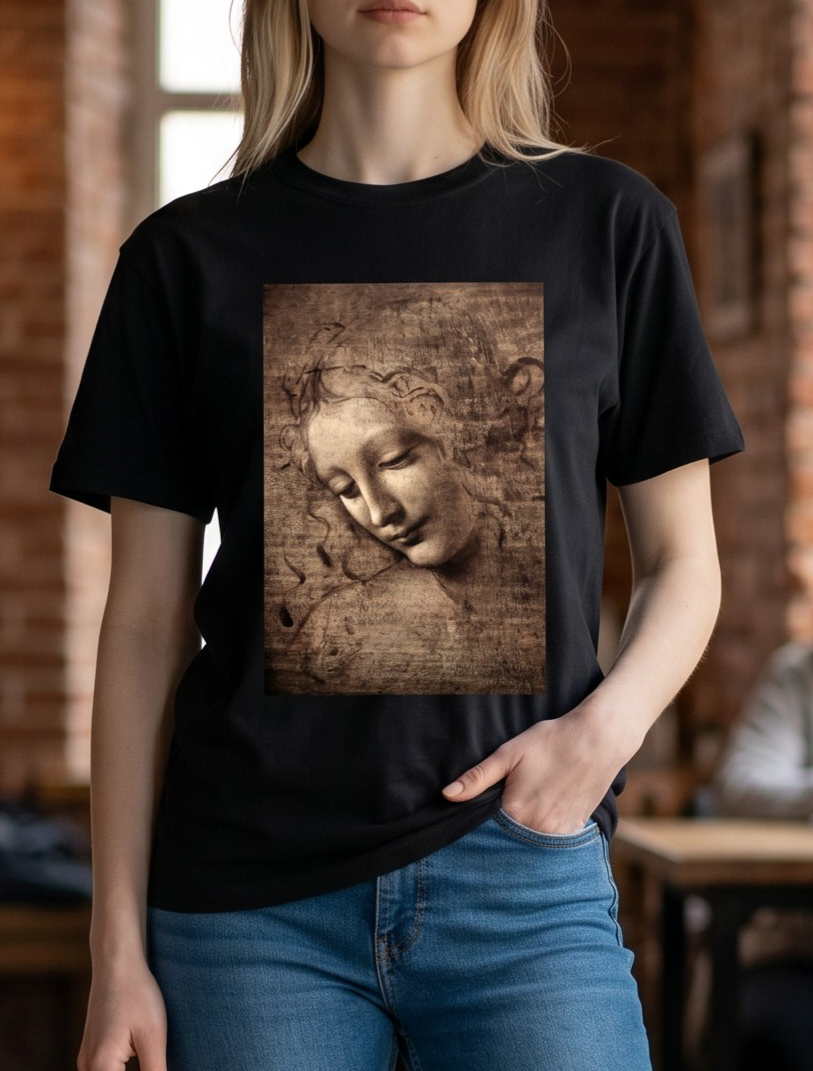 Leonardo da Vinci - La Scapigliata Tee