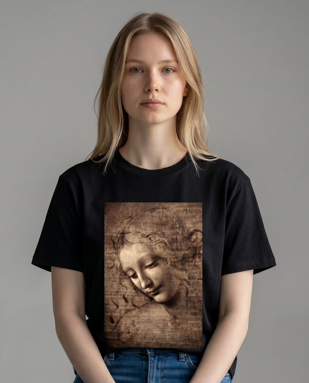Leonardo da Vinci - La Scapigliata Tee