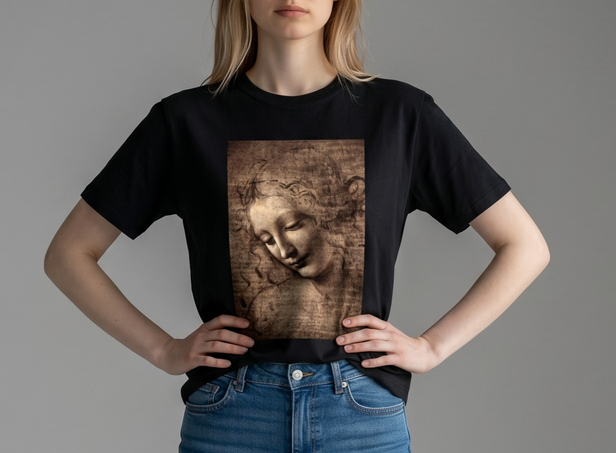 Leonardo da Vinci - La Scapigliata Tee
