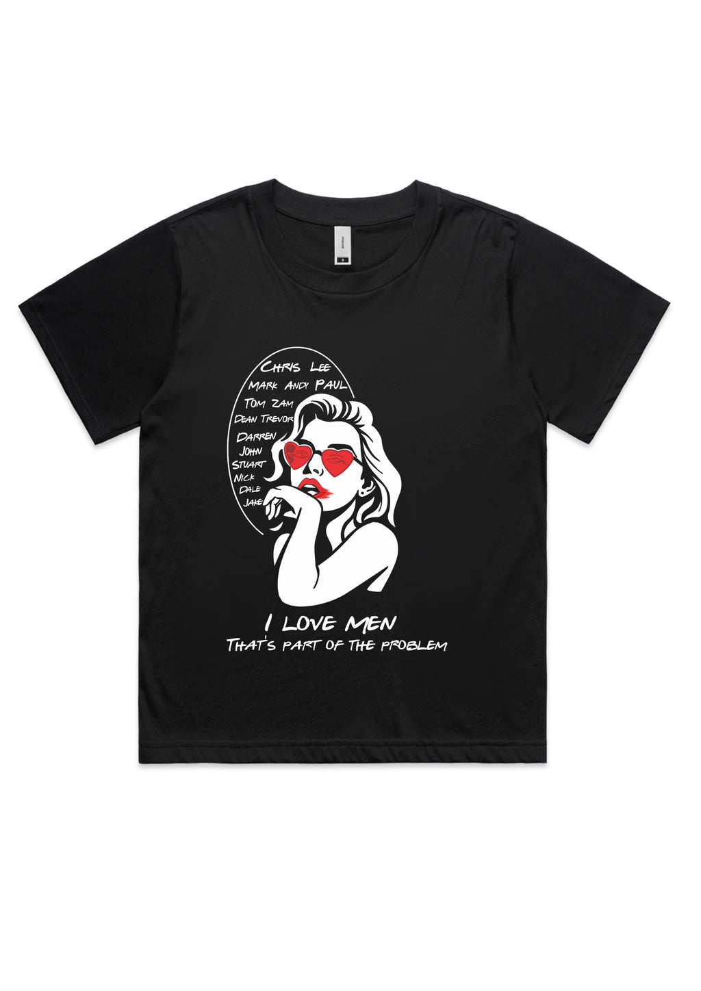 I Love Men Tee