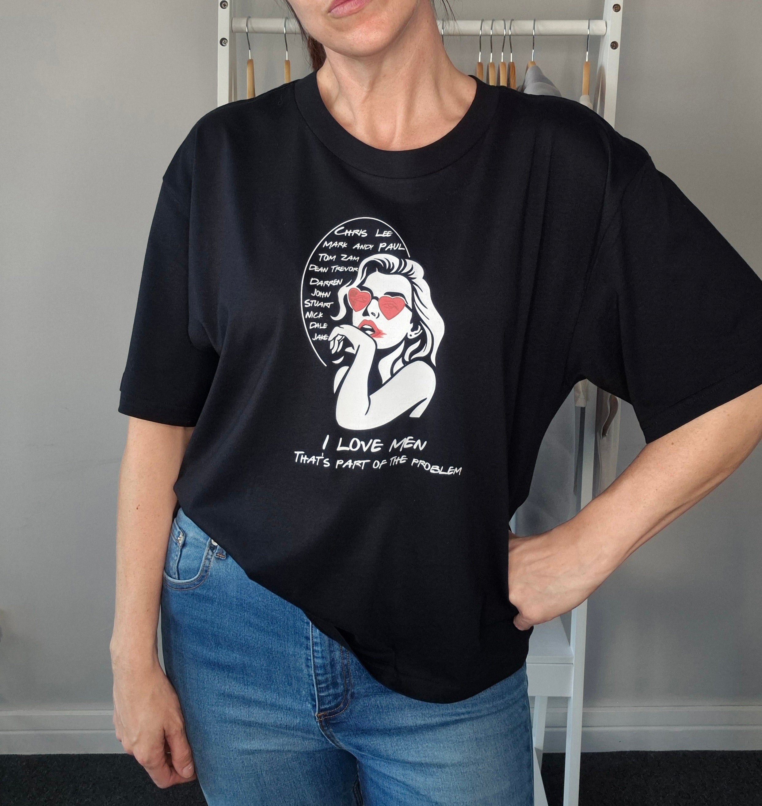 I Love Men Tee