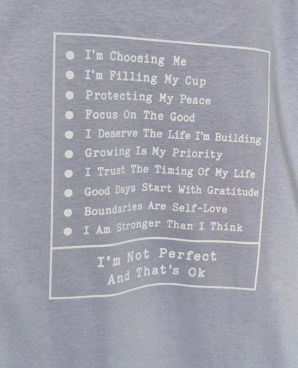 Empowering Back Print Tee