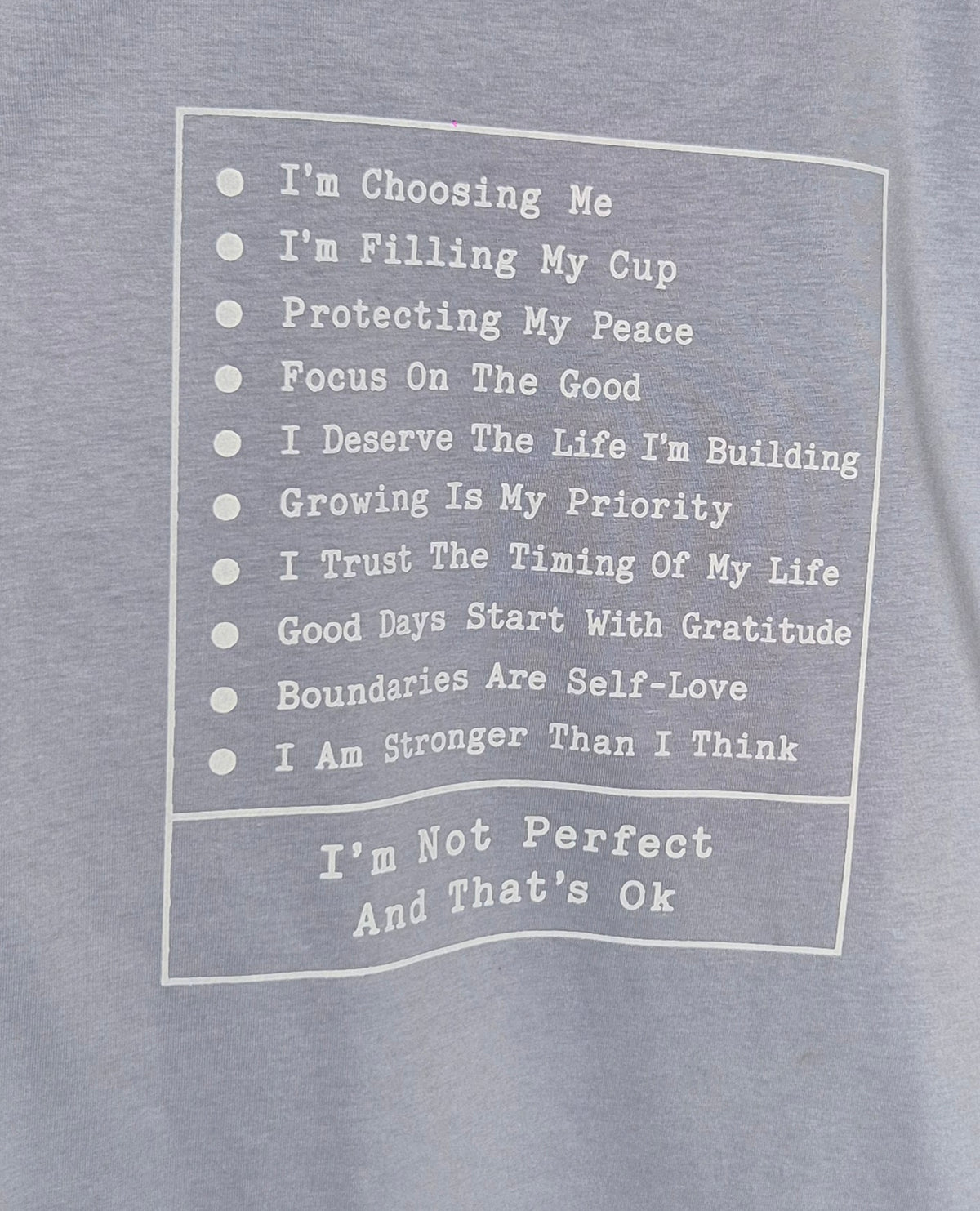 Empowering Back Print Tee