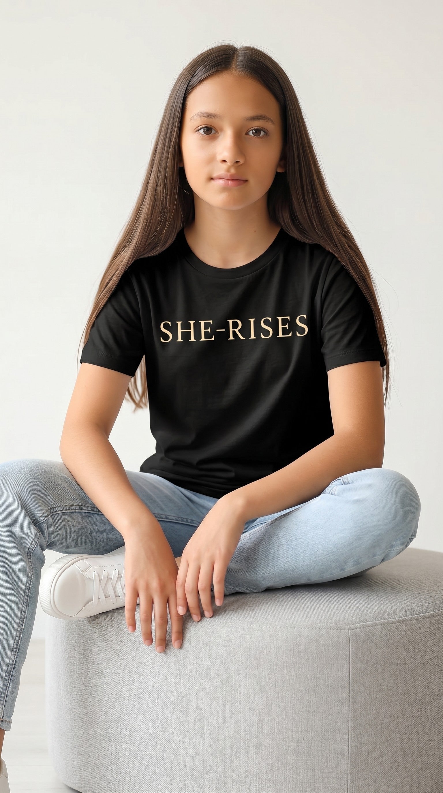 Girls She-Rises Tee