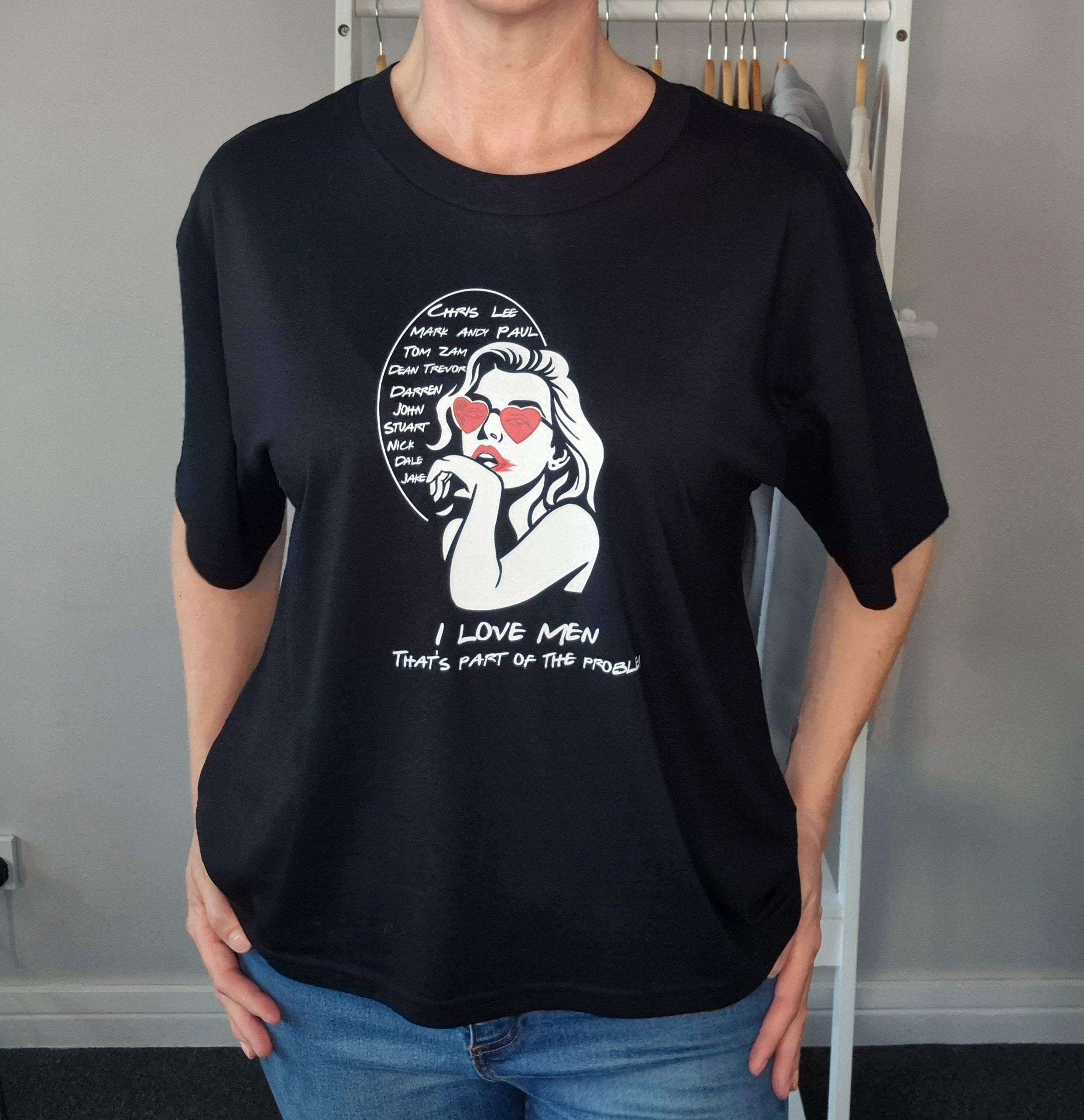 I Love Men Tee