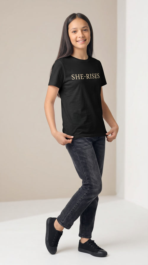 Girls She-Rises Tee